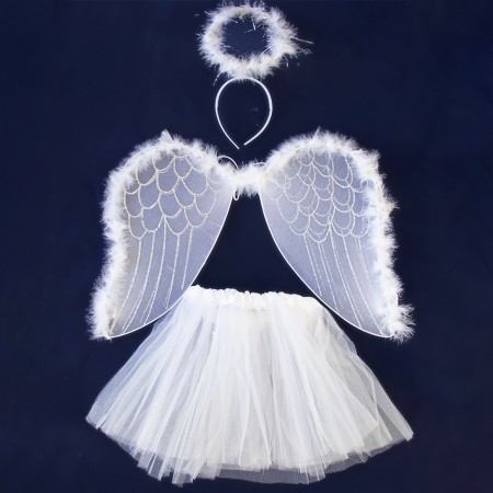 Набір Ангелочка (крила, німб, спідниця)